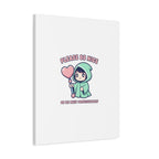 Please Be Nice Or We Meet Professionally Funny Quote Canvas