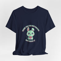 Cute Menacing Bunny Tee | kawaii threat, soft grunge cute