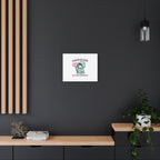 Please Be Nice Or We Meet Professionally Funny Quote Canvas