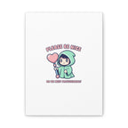 Please Be Nice Or We Meet Professionally Funny Quote Canvas