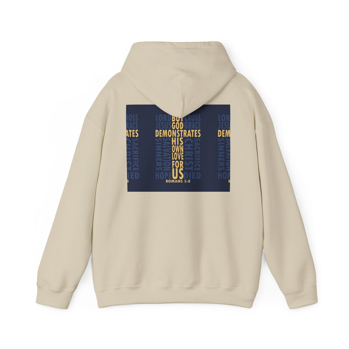 Jesus Is Love Christian Typography Front Back Christian Hoodie