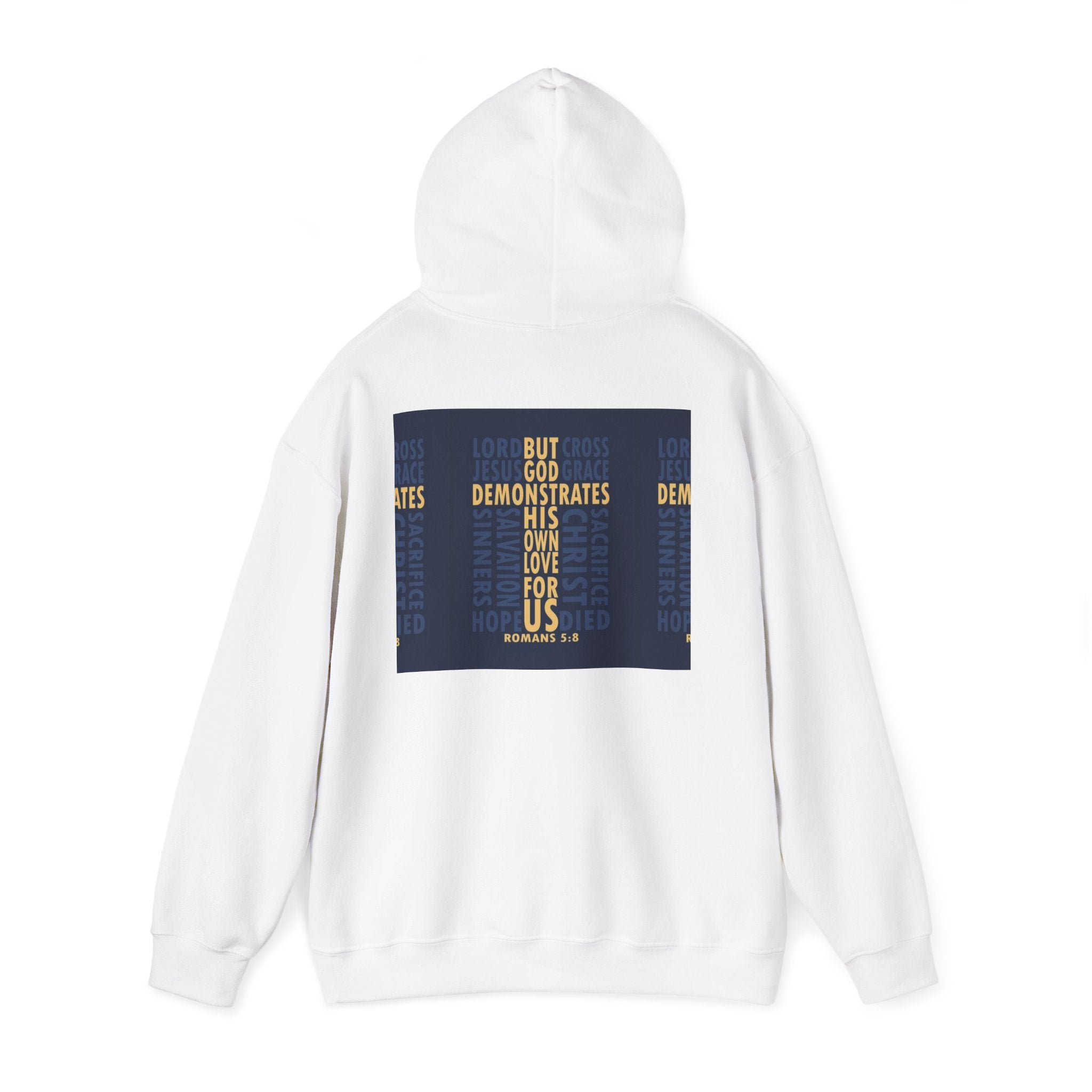 Jesus Is Love Christian Typography Front Back Christian Hoodie
