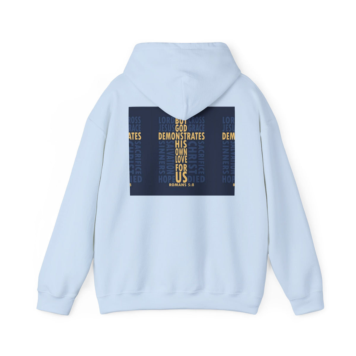 Jesus Is Love Christian Typography Front Back Christian Hoodie
