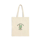 Cute Menacing Bunny Tote | Soft Threat kawaii grunge, pastel mint canvas