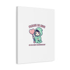Please Be Nice Or We Meet Professionally Funny Quote Canvas