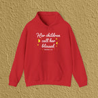 Her Children Call Her Blessed Hoodie Christian Mom Gift